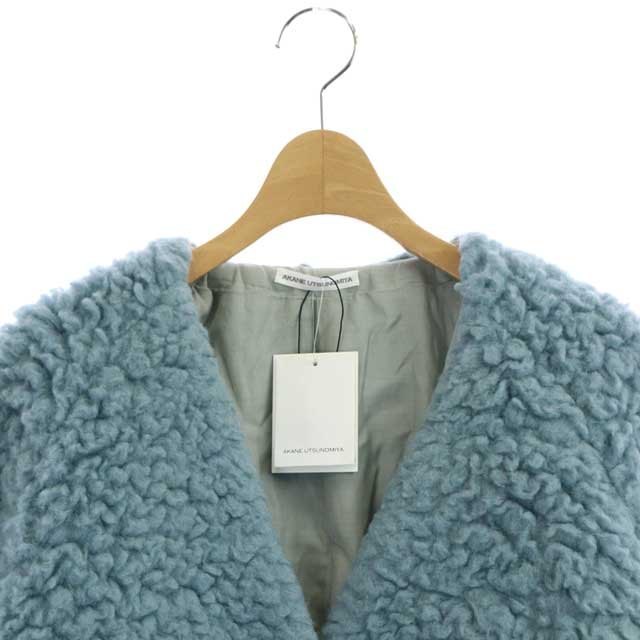 アカネウツノミヤ AKANE UTSUNOMIYA 21AW TEDDY COAT ビッグシルエット 