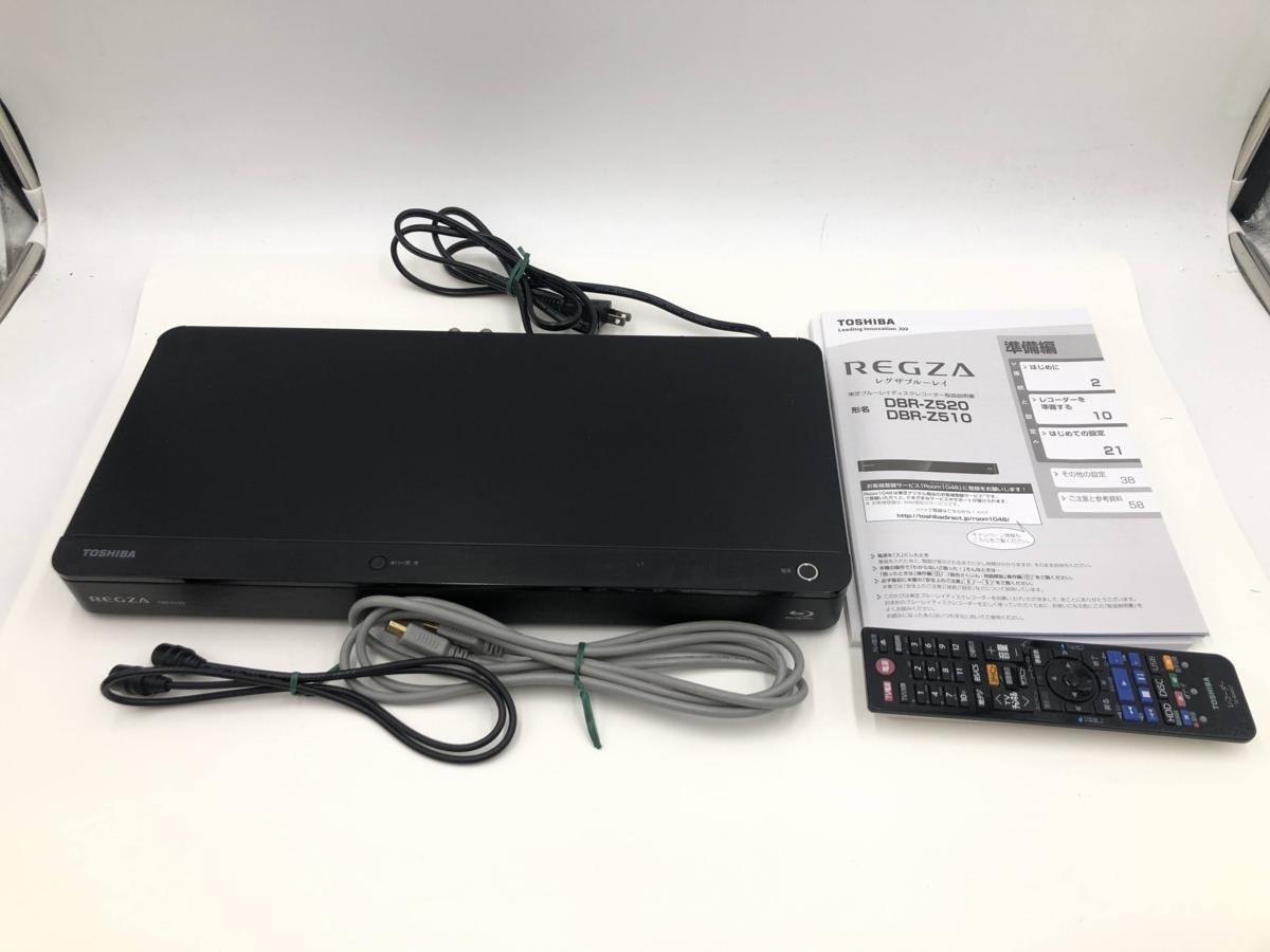 (04y6267)TOSHIBA/東芝HDD&ブルーレイディスクレコーダー/DBR-Z520/2015年製　現状品 - Toshiba 東芝 Ready DT02ABA600-2YW HDTB440XK3CA