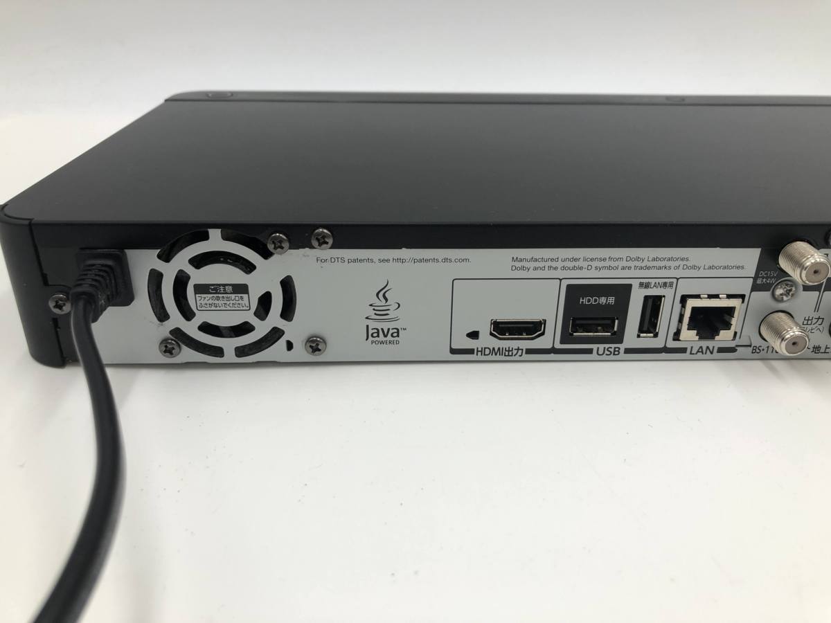 (04y6267)TOSHIBA/東芝HDD&ブルーレイディスクレコーダー/DBR-Z520/2015年製　現状品 - Toshiba 東芝 Ready DT02ABA600-2YW HDTB440XK3CA