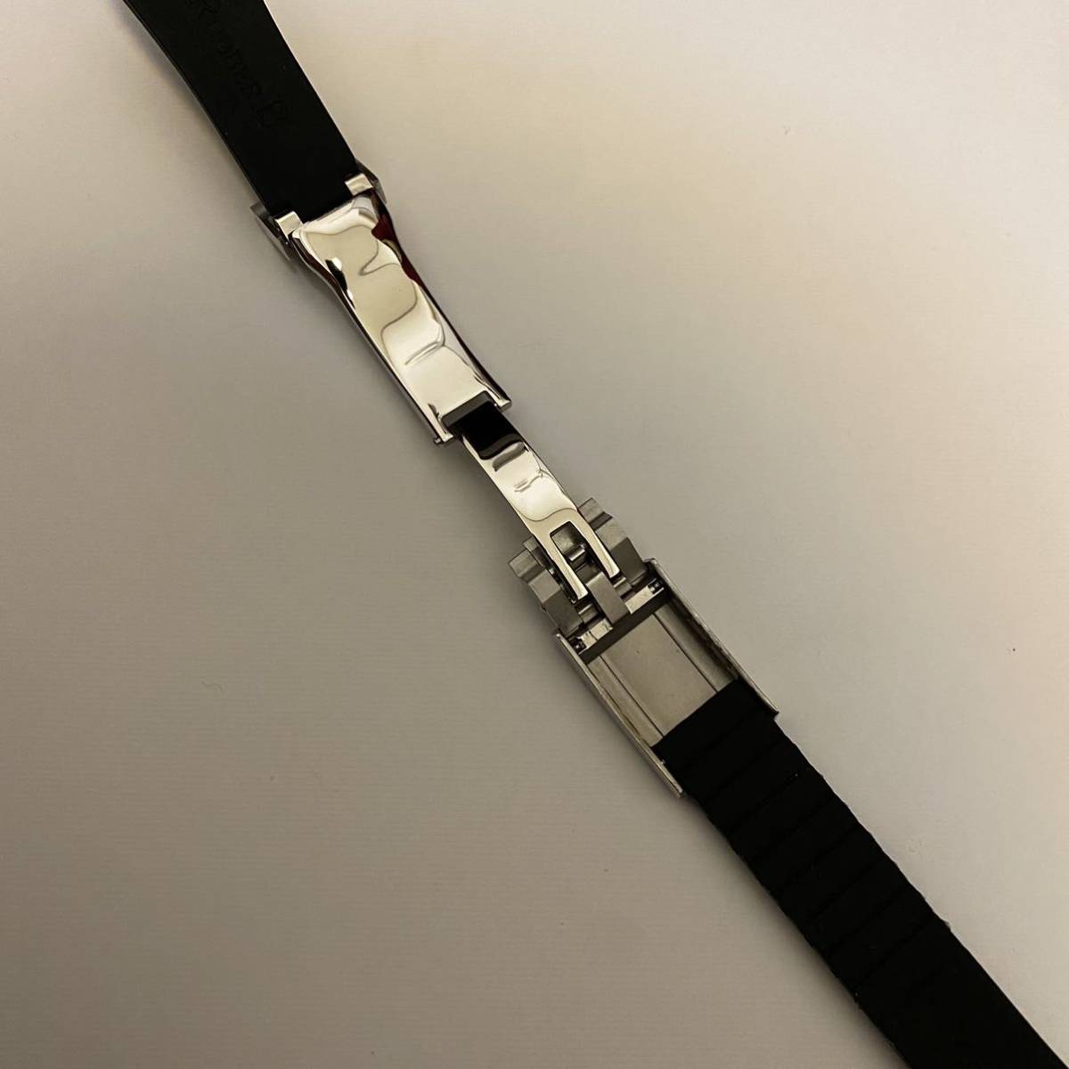 ロレックス用 ラバーベルト Dバックル付き 20ミリ 20mm 未使用  