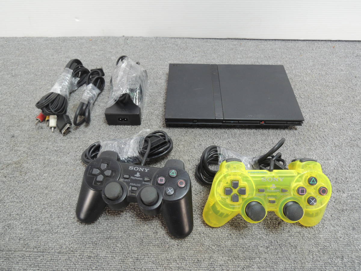 超激得，SALE SONY SCPH-70000 PS2 プレイステーション2 本体 コントローラー まとめて /管理3523A21(本体)｜売買されたオークション情報、yahooの商品情報をアーカイブ公開 - オークファン 本体、アクセサリー