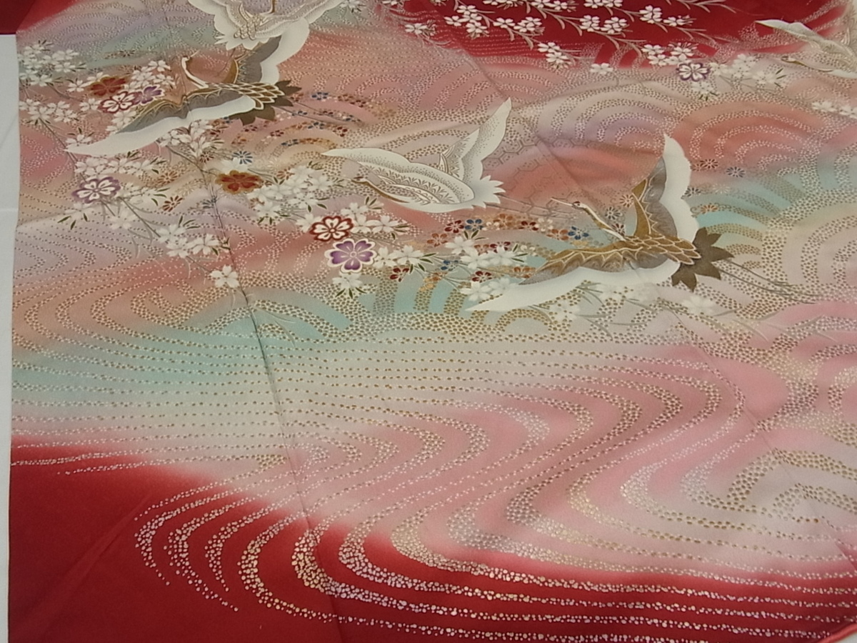 駒刺繍 暈し染め 金彩 平和屋-こころ店□豪華振袖 豪華振袖 着物屋 