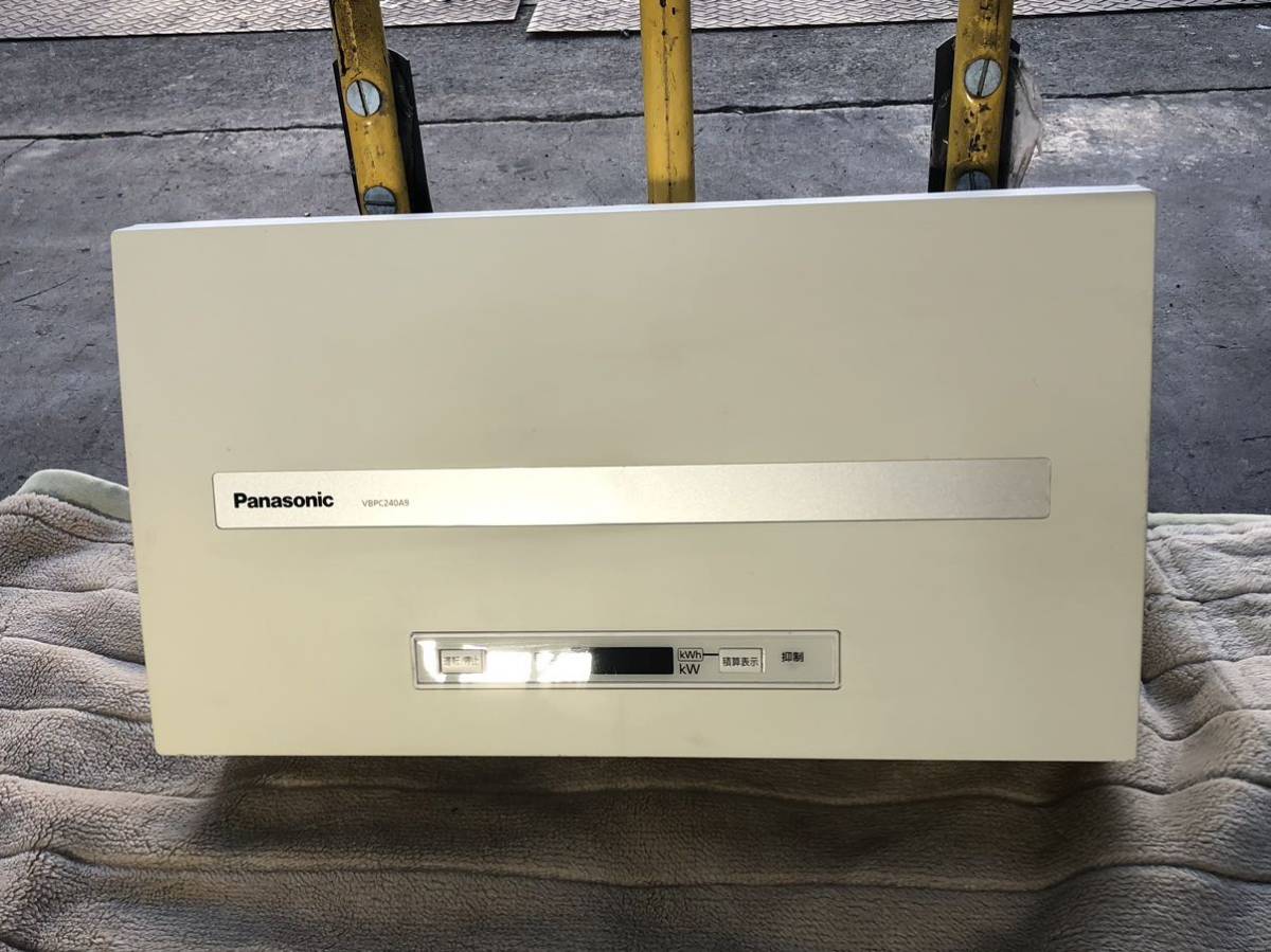 パナソニック パワコン VBPC240A9 4.0kw パワーコンディショナ 2016年 