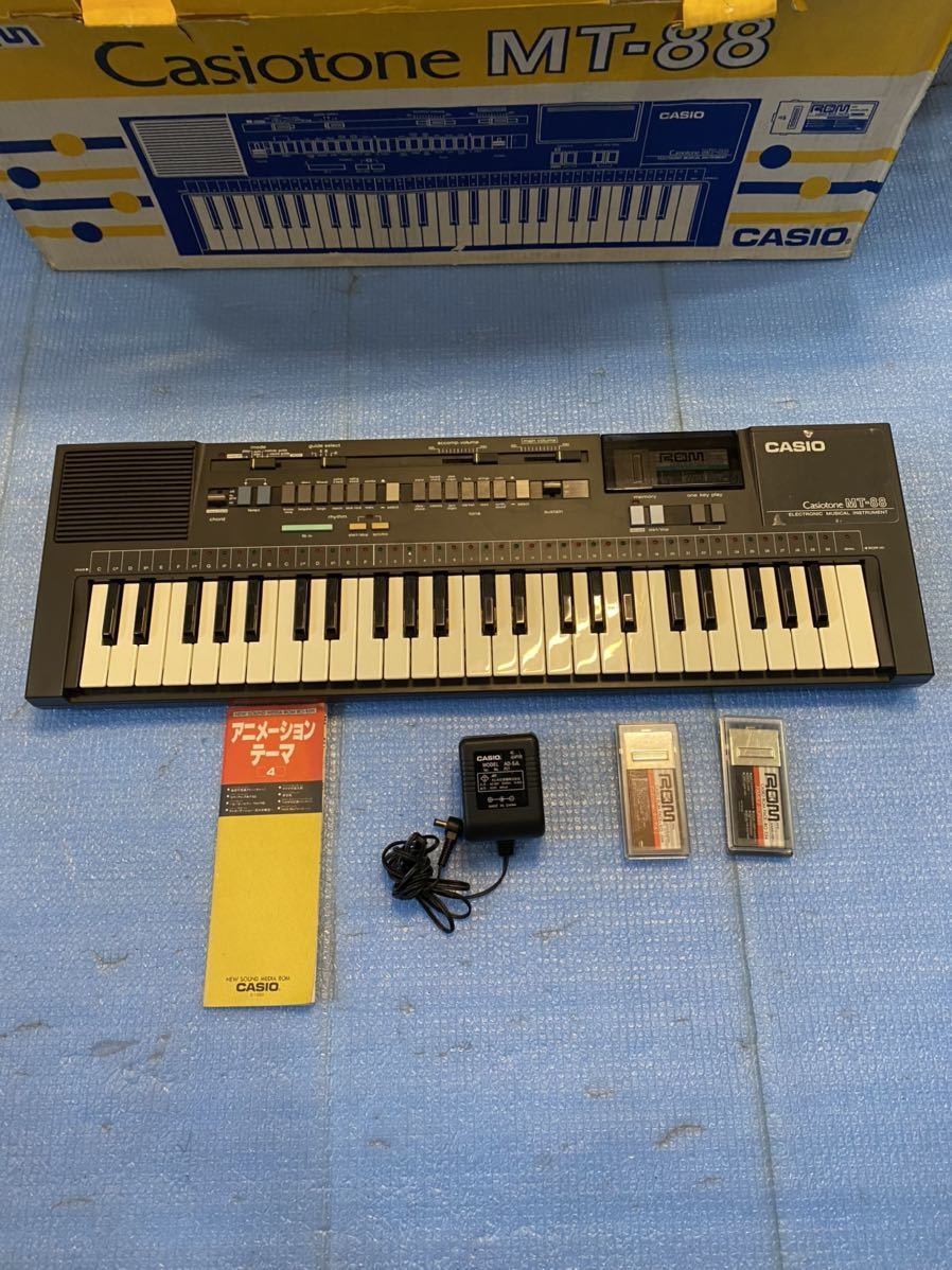 中古動作品】CASIO MT-88 カシオトー KEYBOARD キーボード