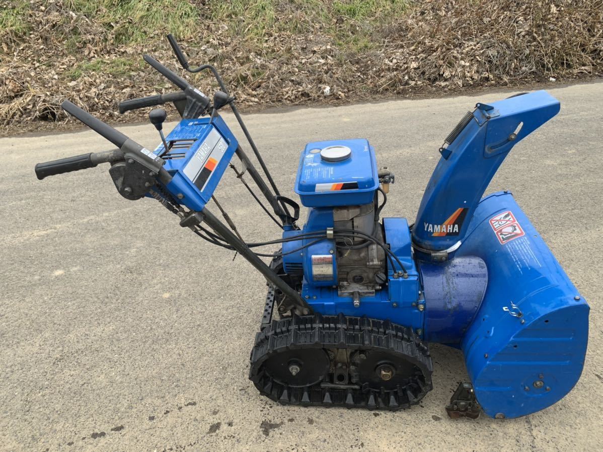 除雪機 ヤマハ YSM560 5馬力 実働品 ヤマハ 除雪機 YSM560 始動OK 最落