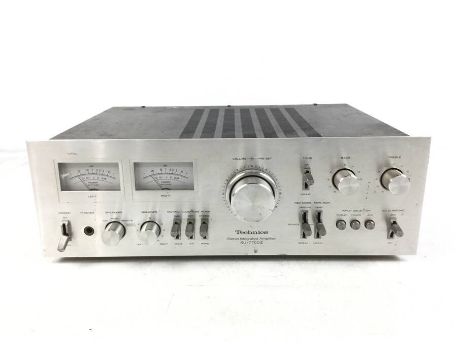 Technics SU-7700Ⅱ プリメインアンプ◇ジャンク品【TB】 オーディオ