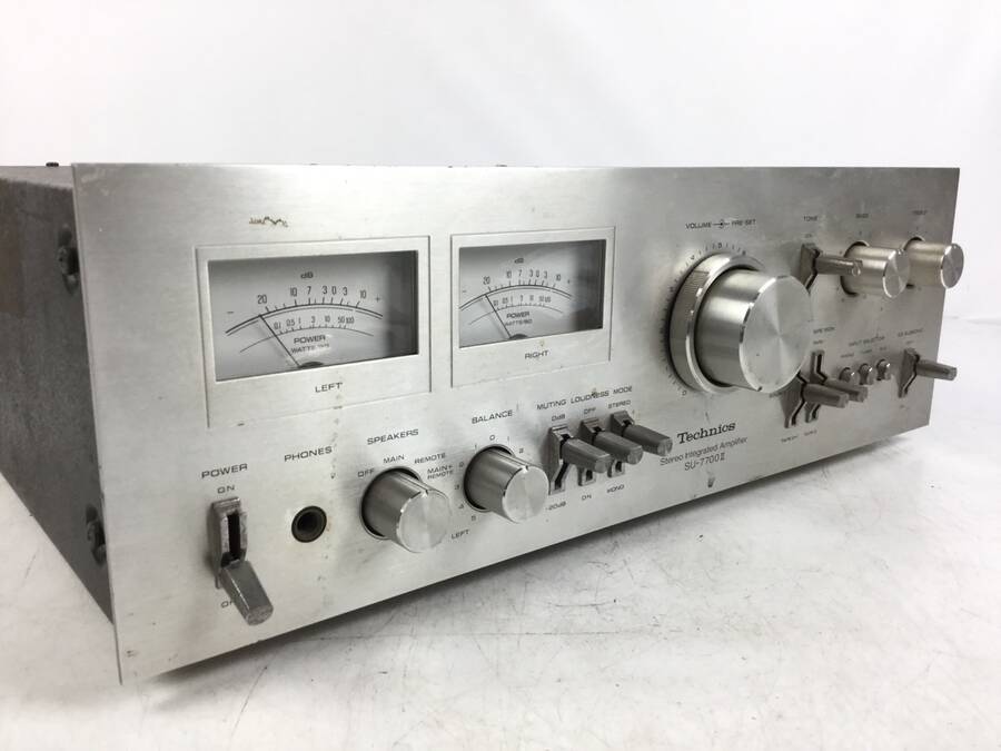Technics SU-7700Ⅱ プリメインアンプ◇ジャンク品【TB】 オーディオ
