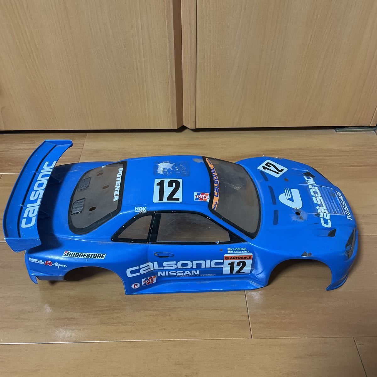 タミヤ GT-R カルソニックスカイライン ラジコン ボディー 1/10(ボディ