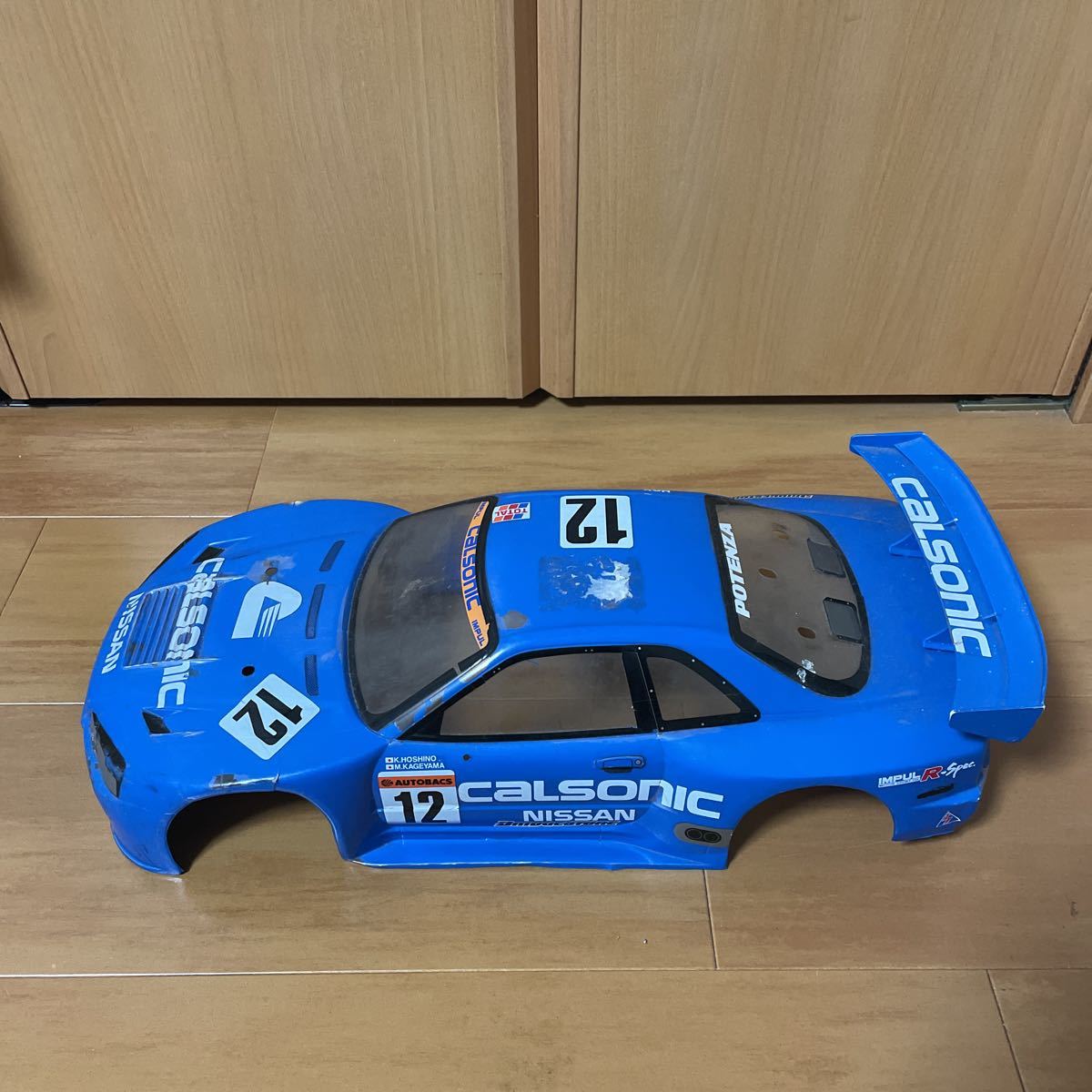 タミヤ GT-R カルソニックスカイライン ラジコン ボディー 1/10(ボディ