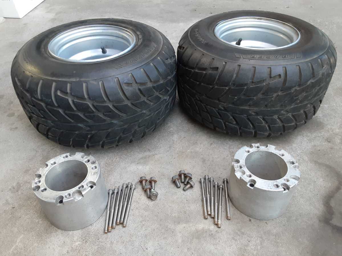 ホンダ ジャイロキャノピー ジャイロX 8インチワイドタイヤ&ホイール