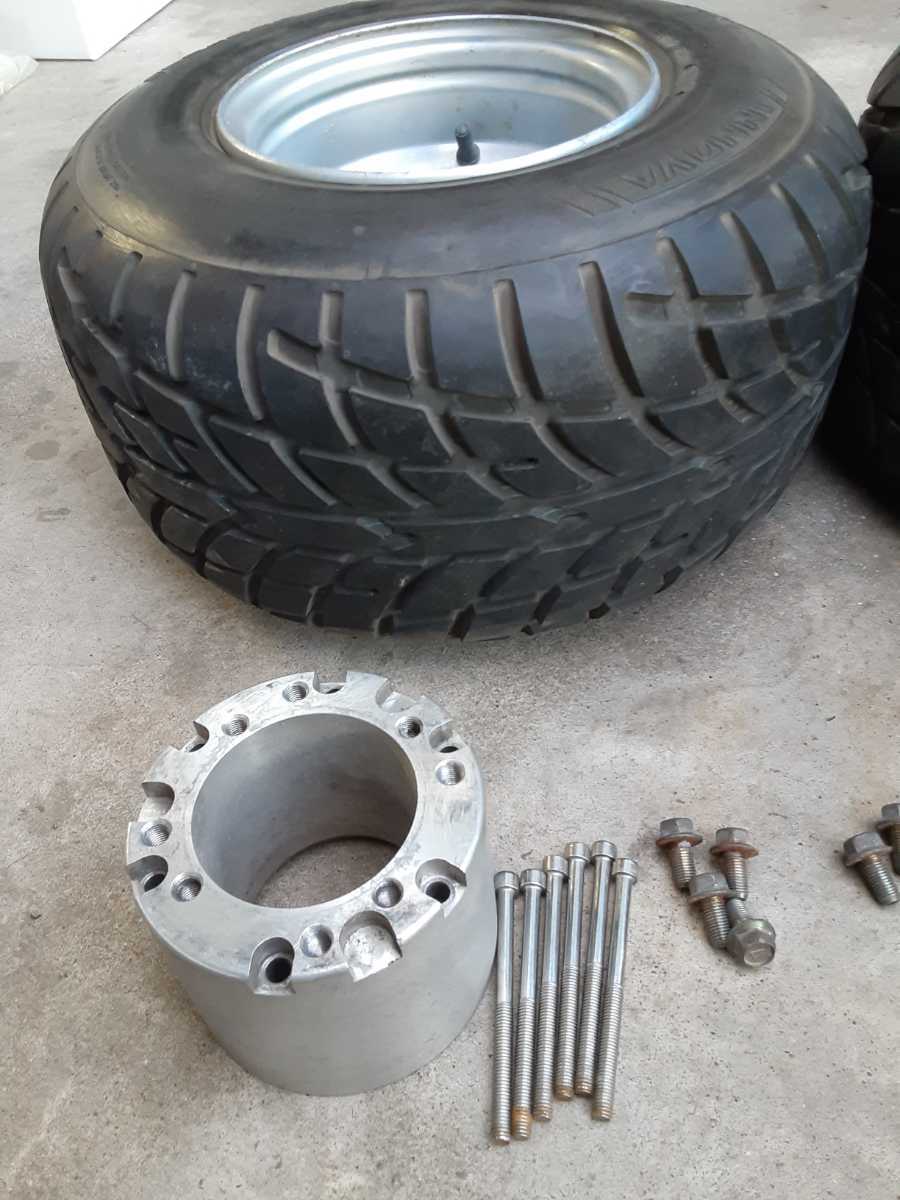 ホンダ ジャイロキャノピー ジャイロX 8インチワイドタイヤ&ホイール