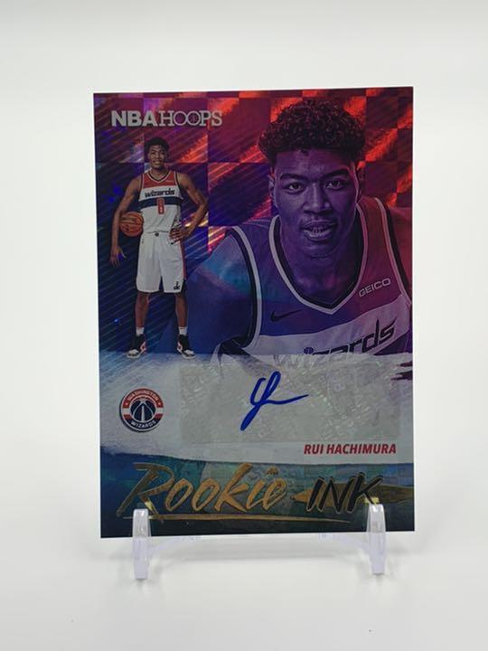 八村塁 直筆サイン Panini hoops 2019-20 Rookie ink AUTO ウィザーズ RC ルーキーカード NBA Rui Hachimura 送料無料