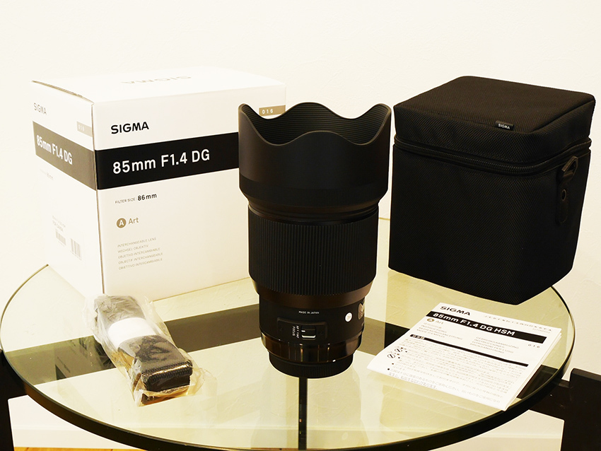 シグマ 85mm F1.4 DG HSM Art ブラック ※キヤノンEFマウント DG 85mm