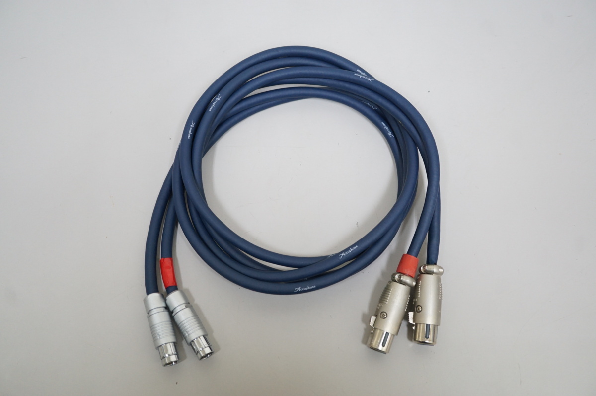Accuphase XLRケーブル 約1.5mペア 純正 高音質 Accuphase XLRケーブル ペア アキュフェーズ | 1.5m XLR 3m オーディオ