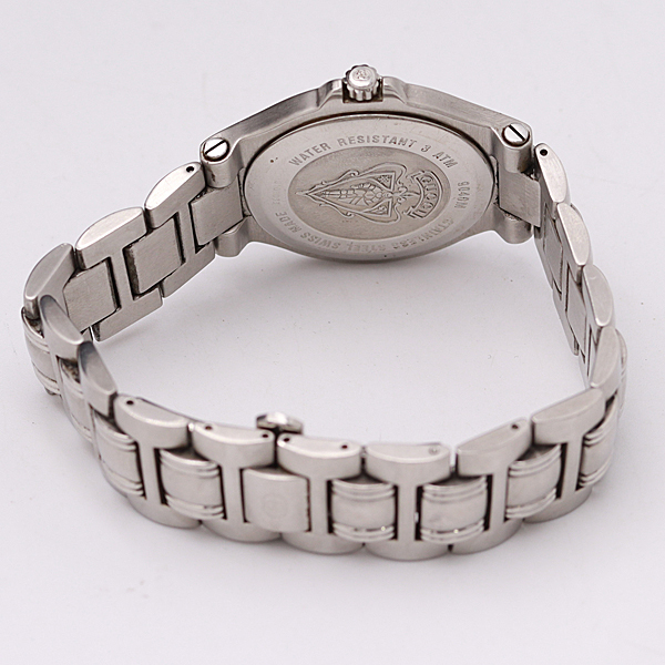 1円□稼働□正規品GUCCI&frasl;グッチQZ 9040M デイト ラウンド