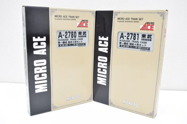 限定セール，セール MICRO ACE マイクロエース A-2780 A-2781 東武 50000系 第一編成 基本6両 + 増結4両セット(私鉄車輌)｜売買されたオークション情報、yahooの商品情報をアーカイブ公開 - オークファン 私鉄車輌