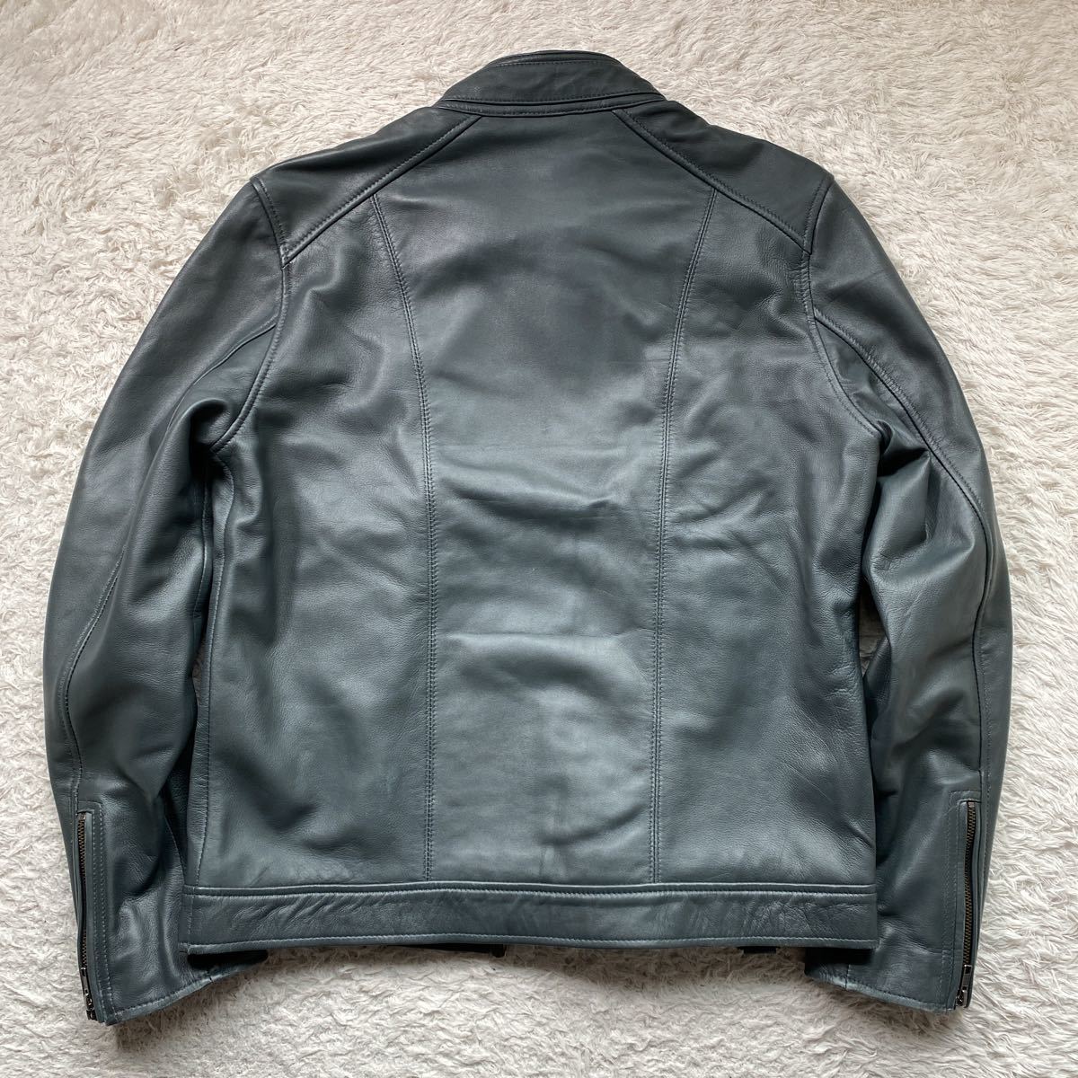 大人の洒脱 Liugoo Leathers リューグーレザー シープスキン 羊革