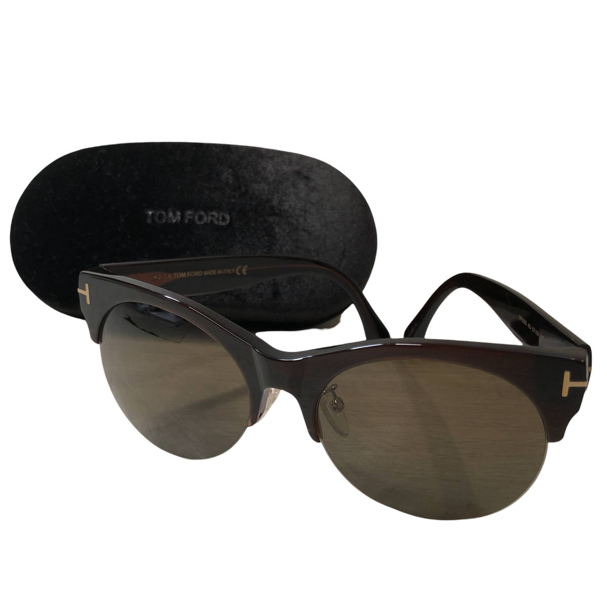 SALE，新品 TOM FORD トムフォード サングラス ダークブラウン TF9350 ケース付き 店舗受取可(トムフォード)｜売買されたオークション情報、yahooの商品情報をアーカイブ公開 - オークファン トムフォード