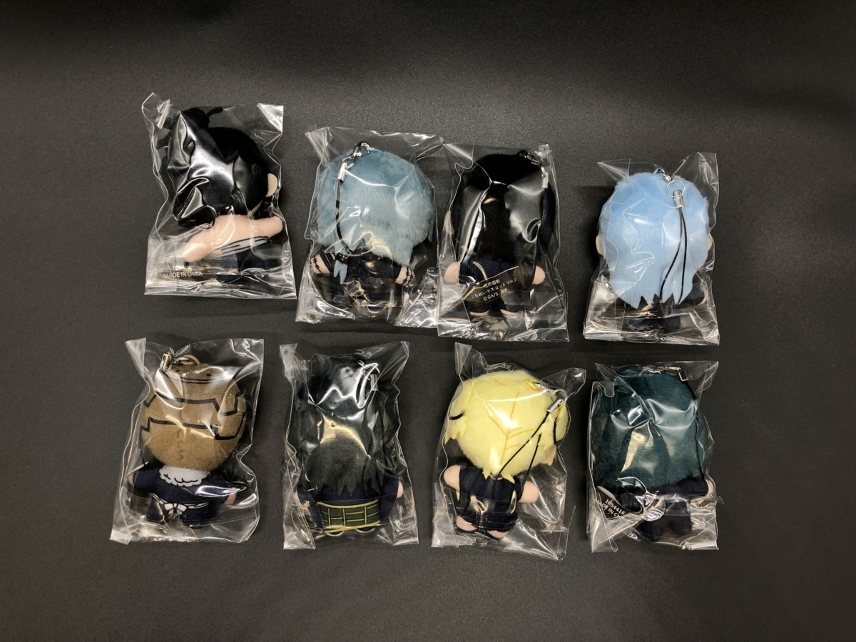 内未開封 呪術廻戦 ぷちぬいマスコットvol.2 全8種 セット 東堂葵 加茂