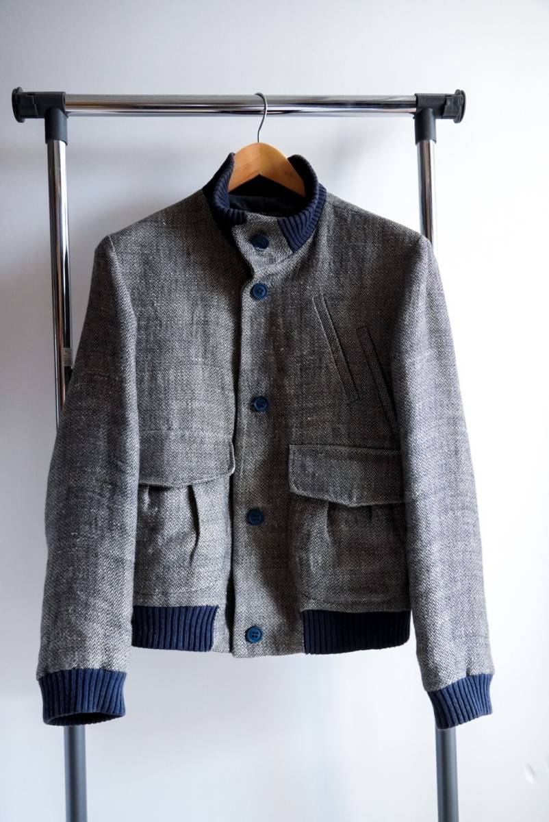 フランクリーダー リネン ブルゾン ジャケット FRANK LEDER サイズXS ヴィンテージ auralee