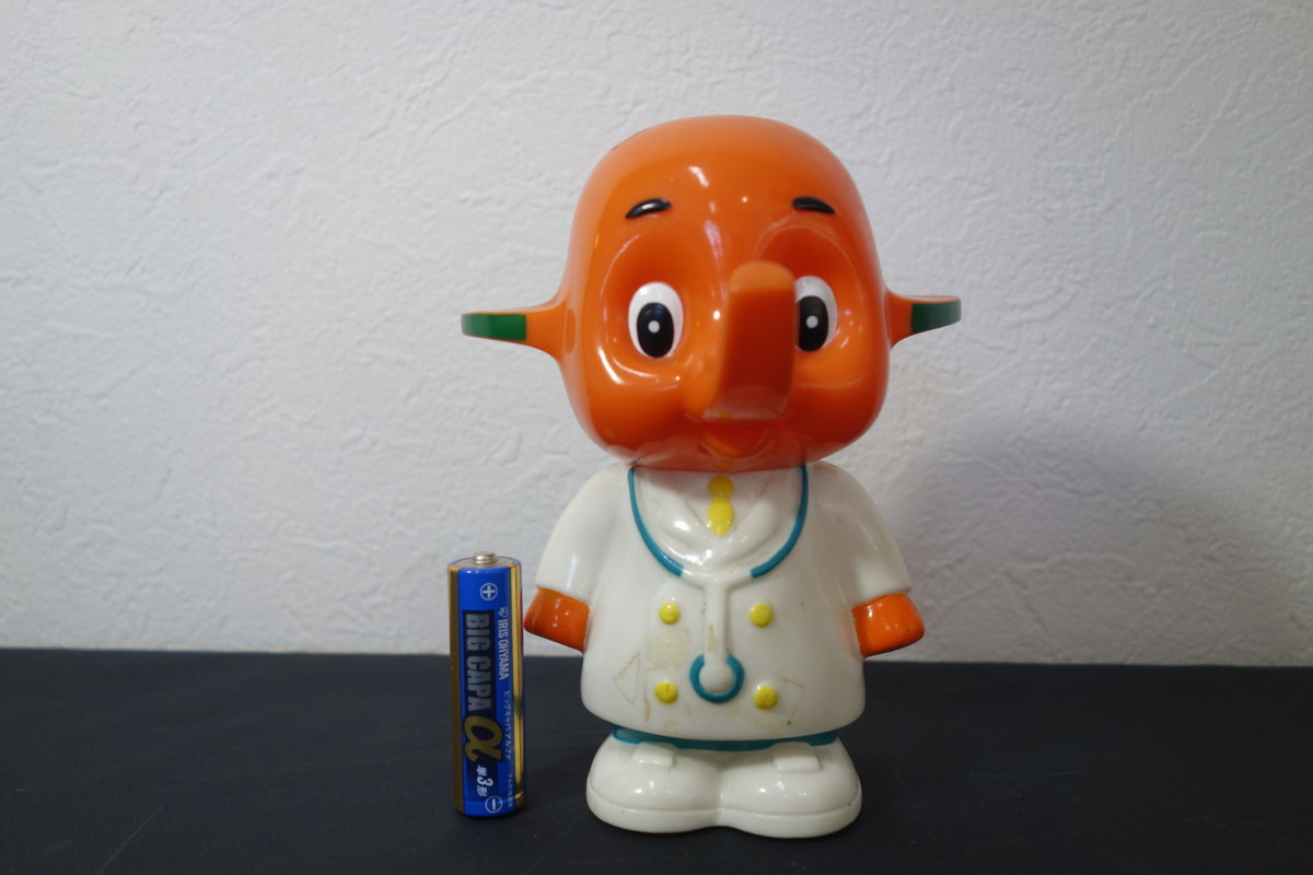 当時物 サトちゃん 貯金箱 ソフビ 佐藤製薬 キャラクター 昭和レトロ