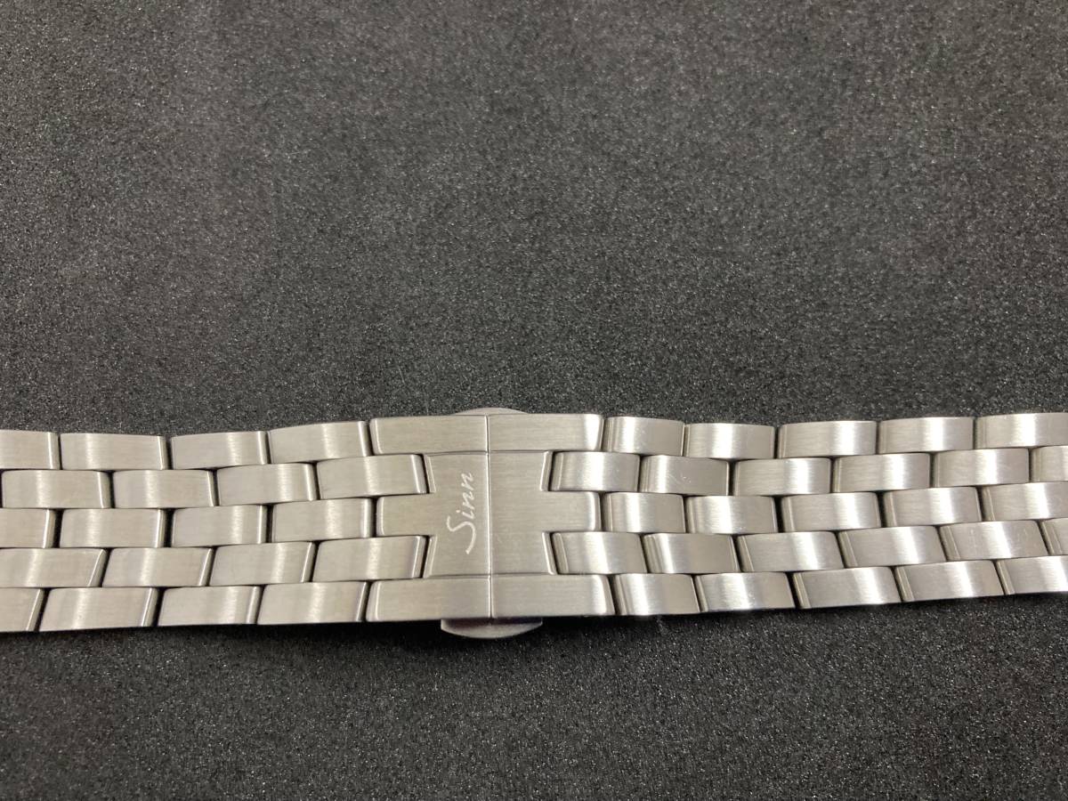 Sinn 20mm 5連ステンレスベルト・サテン仕上げ 未使用に近い状態 556