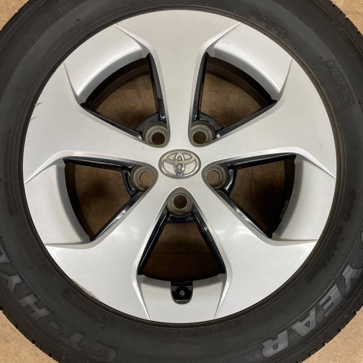送料無料！トヨタ プリウス 純正 15インチ 6J +45 PCD100 5H 