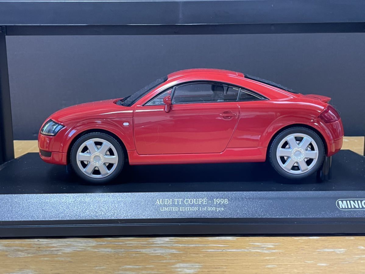 Minichamps 1/18 アウディTT 赤