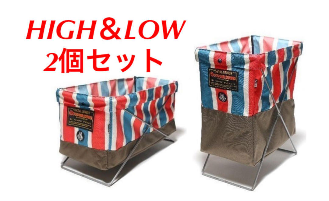 natal design × ride bag FOLDING BOX HIGH FOLDING NATAL DESIGN BOX BAG × RIDE HIGH design x natal bag ride