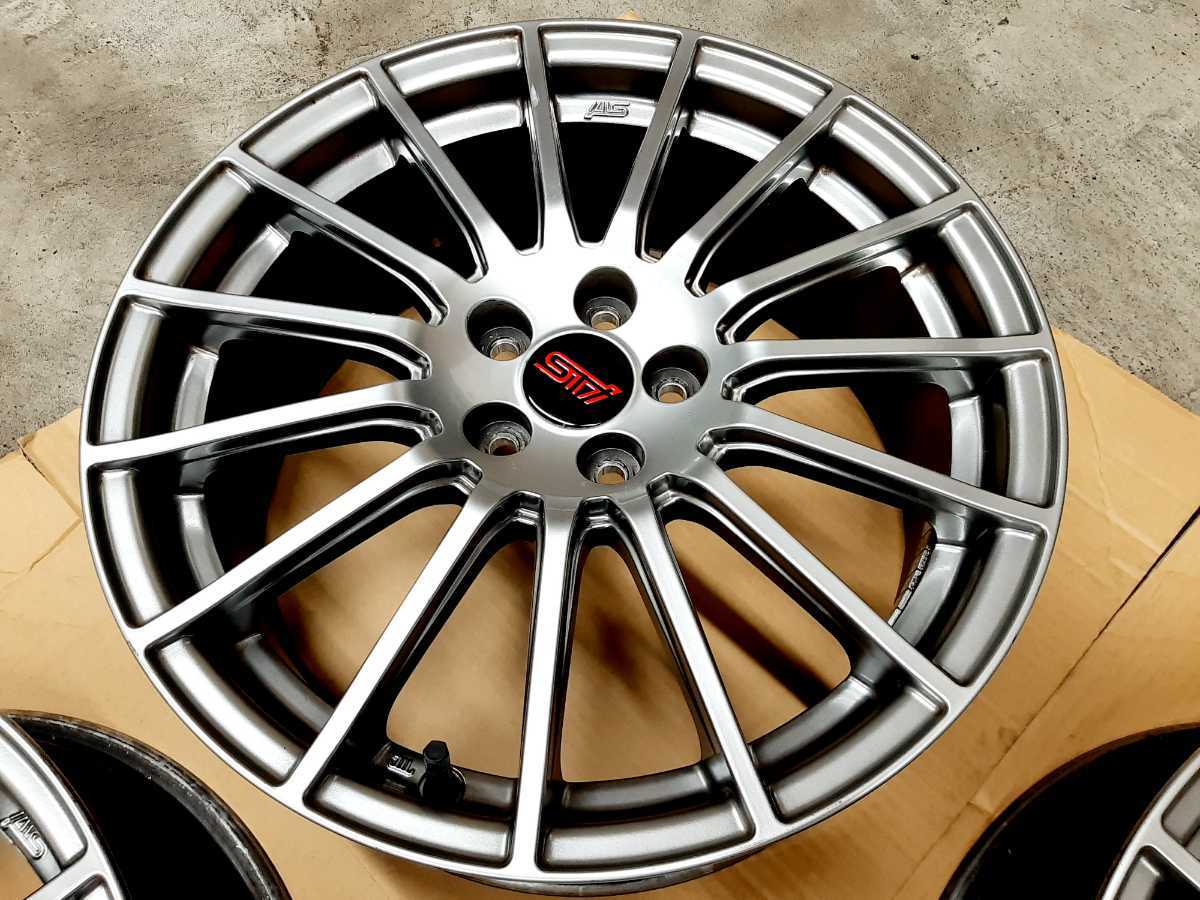 美品】スバル BRZ 純正オプション STI 17インチホイール 4本セット 