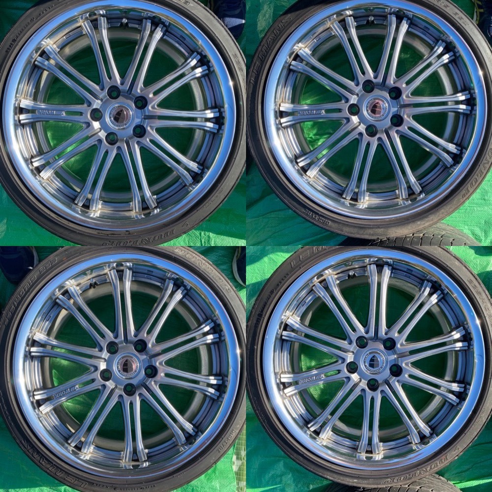 豊富な，お買い得 WORK SCHWERT SC1 4本 8J +45 19インチ PCD114.3(5穴)｜売買されたオークション情報、yahooの商品情報をアーカイブ公開 - オークファン 5穴