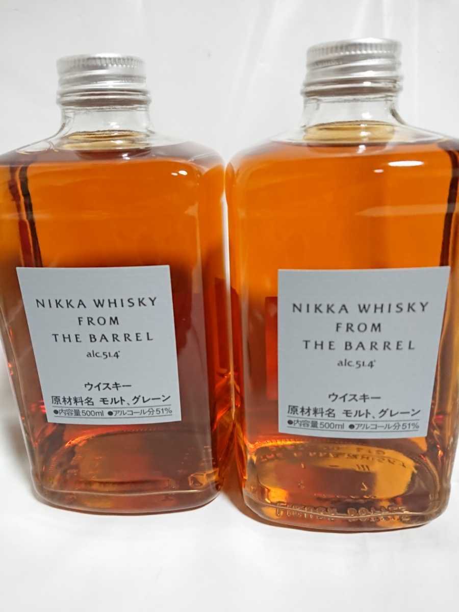 ニッカ 500ml フロム フロム・ザ・バレル ザ バレル ウイスキー 51.4