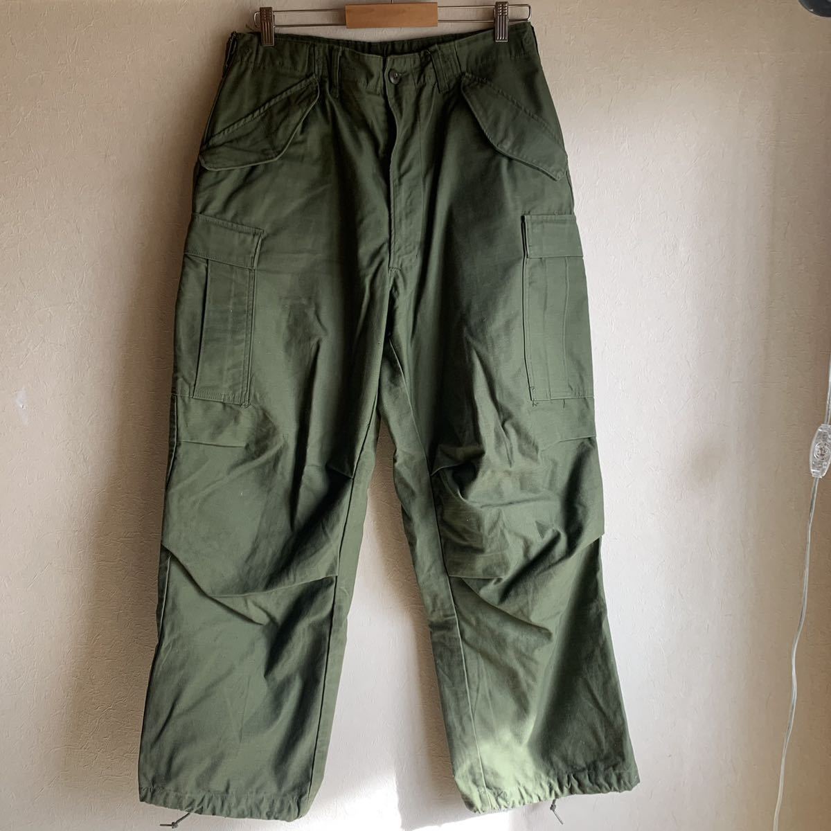 M-65 70s米軍実物M-65カーゴパンツ⁄フィールドパンツMEDIUM LONG Yahoo