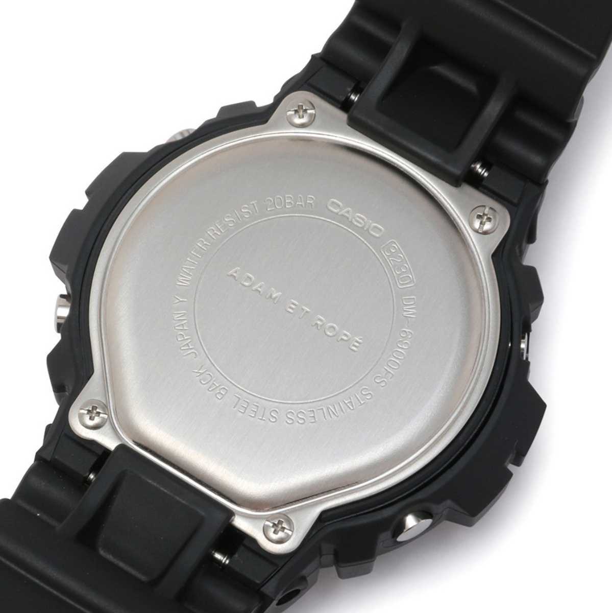 G-SHOCK for ADAM ET ROPE' DW-6900 Exclusive GKZ17000 ブラック ジー