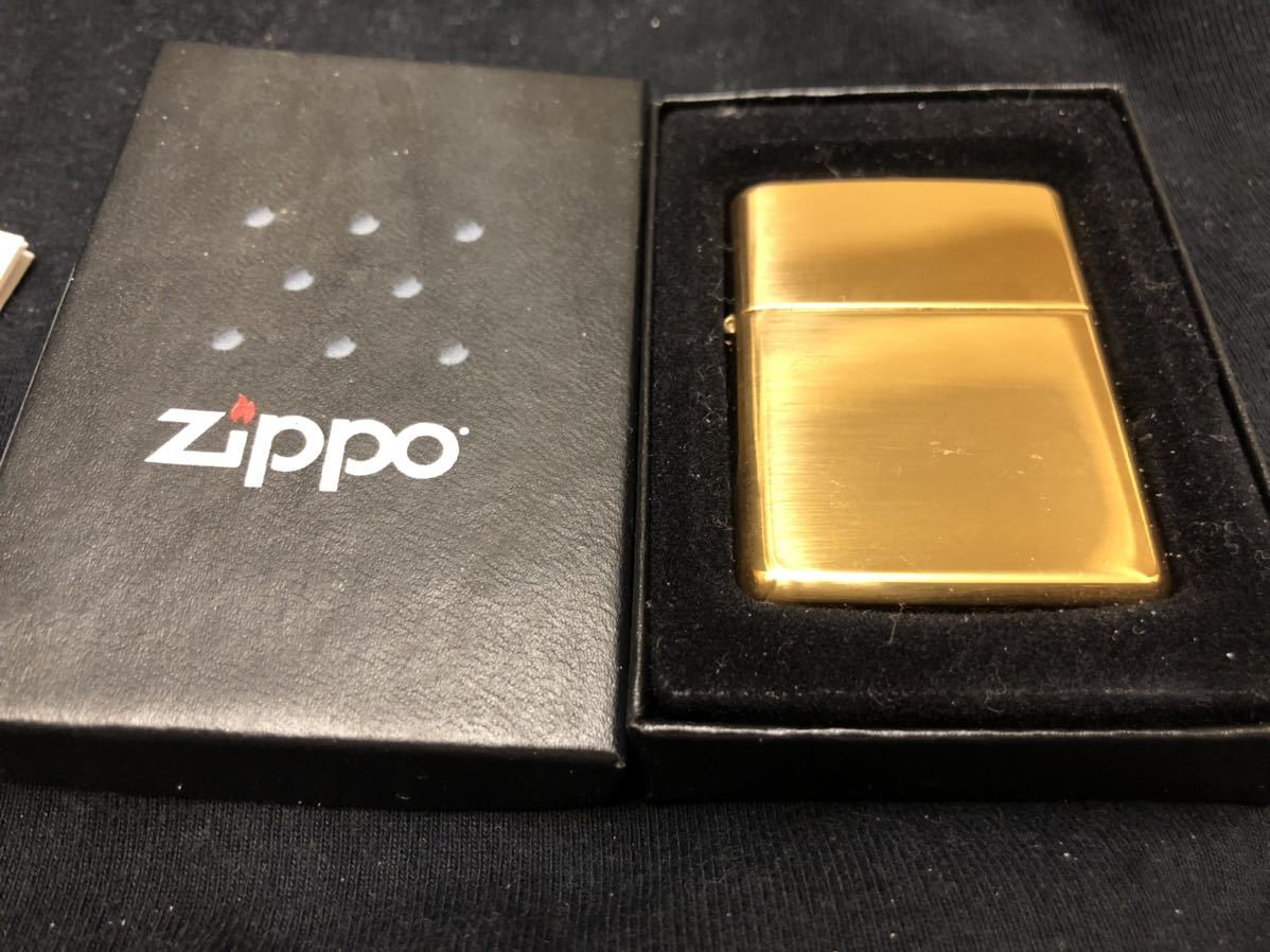 ZIPPO ゴールド 未使用品 【公式通販】