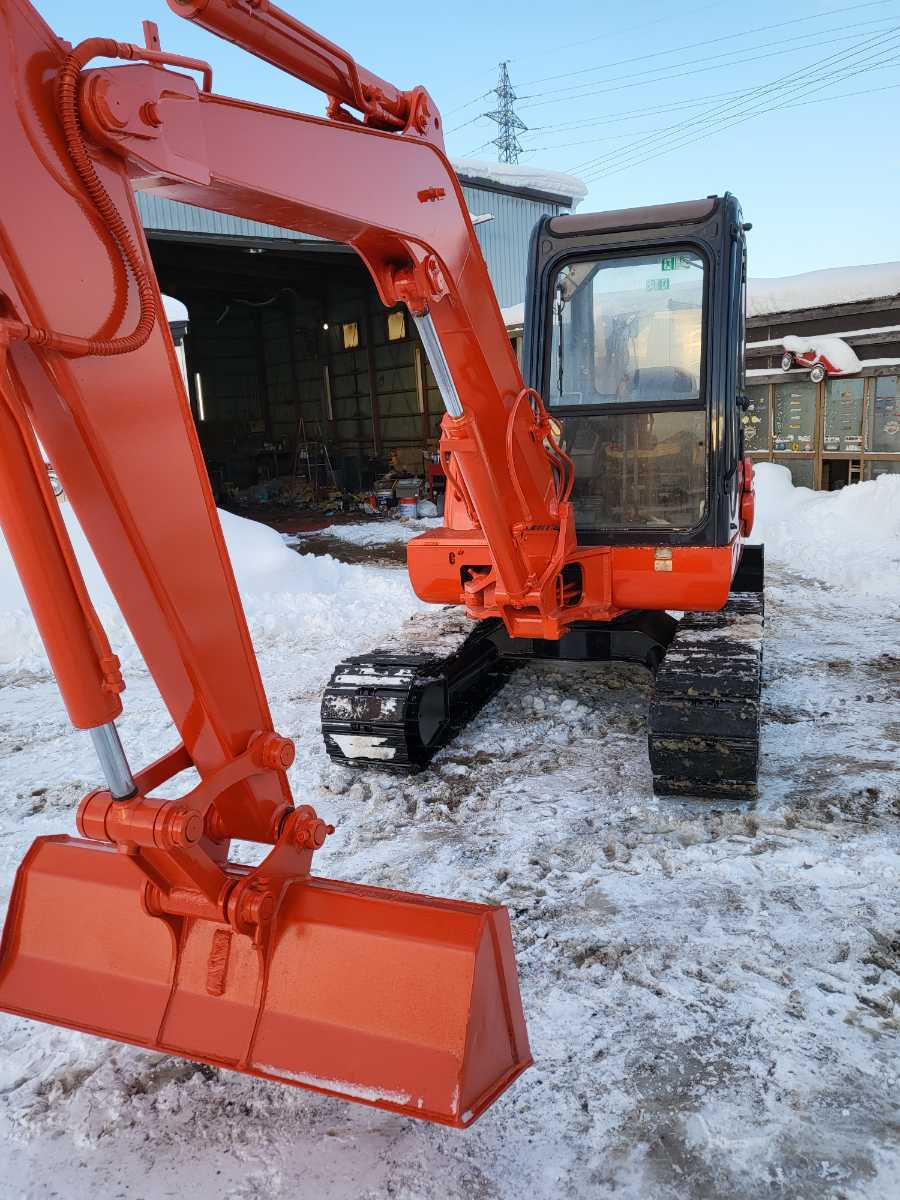 ユンボ 日立 日立建機 コベルコ EX40U （ユンボ 日立　EX40 ユンボ　油圧ショベル　除雪機　秋田県　横手市　