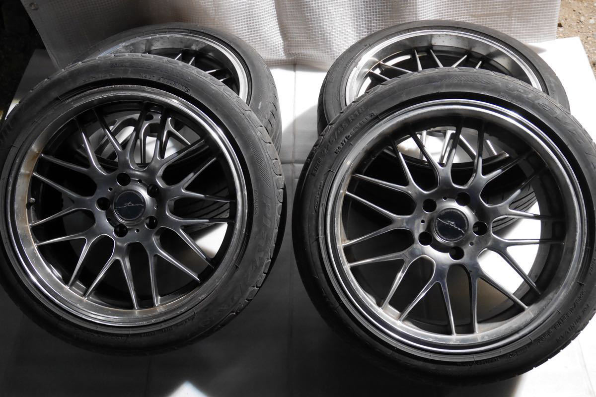 HINODEX ヒノデックス シュテルン 225/45R18 18インチ メッシュ BBS 