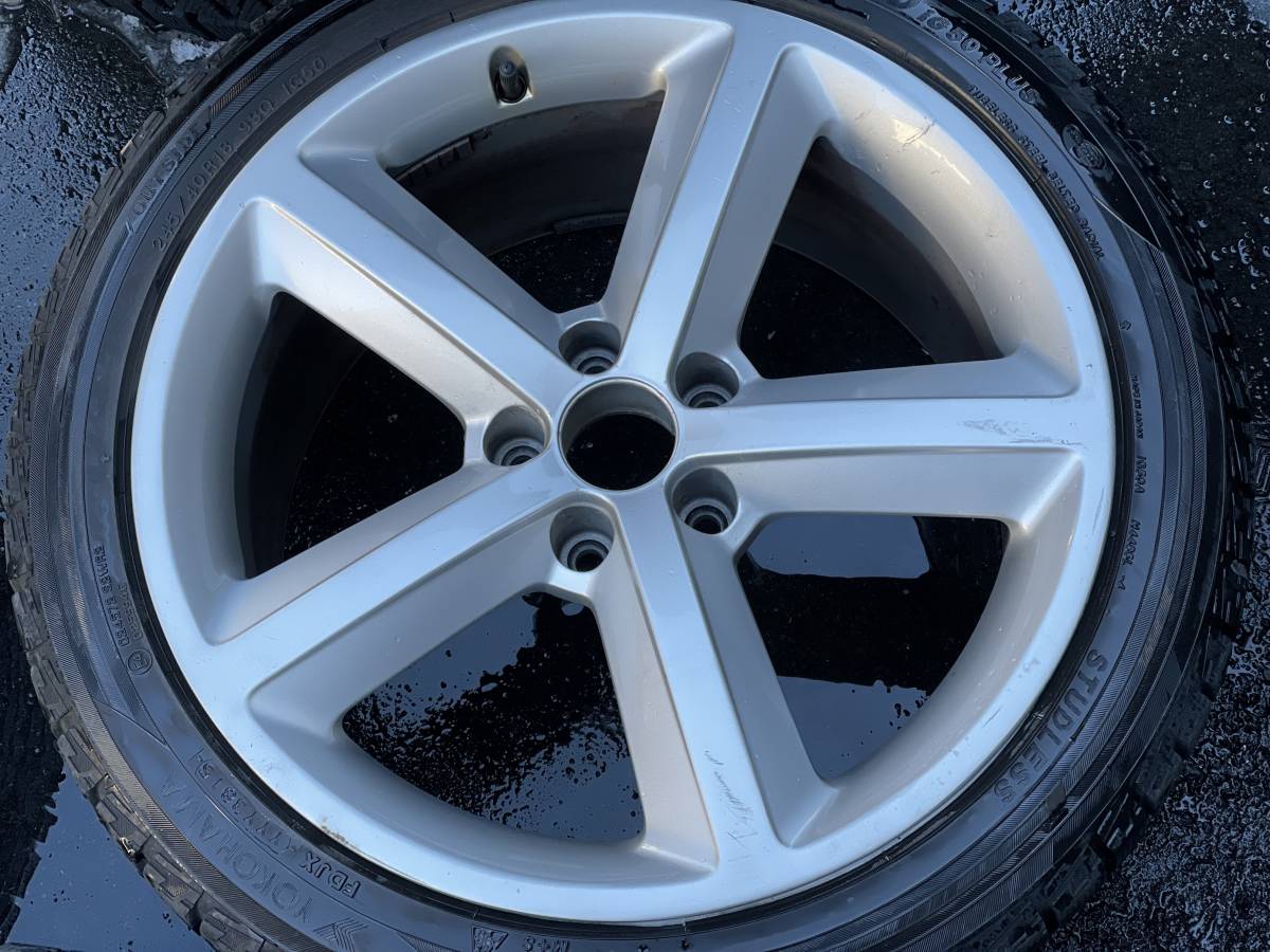 アウディ A5 純正 18インチ 8.5J +29 5H 112 245/40ZR18 Audi