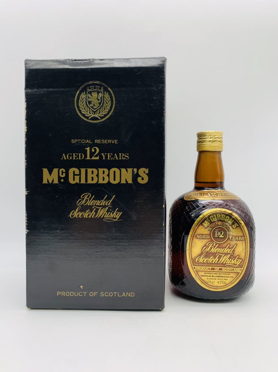 Mc Gibbon's マック ギボンズ スコッチ ウイスキー 未開封とゴルフ