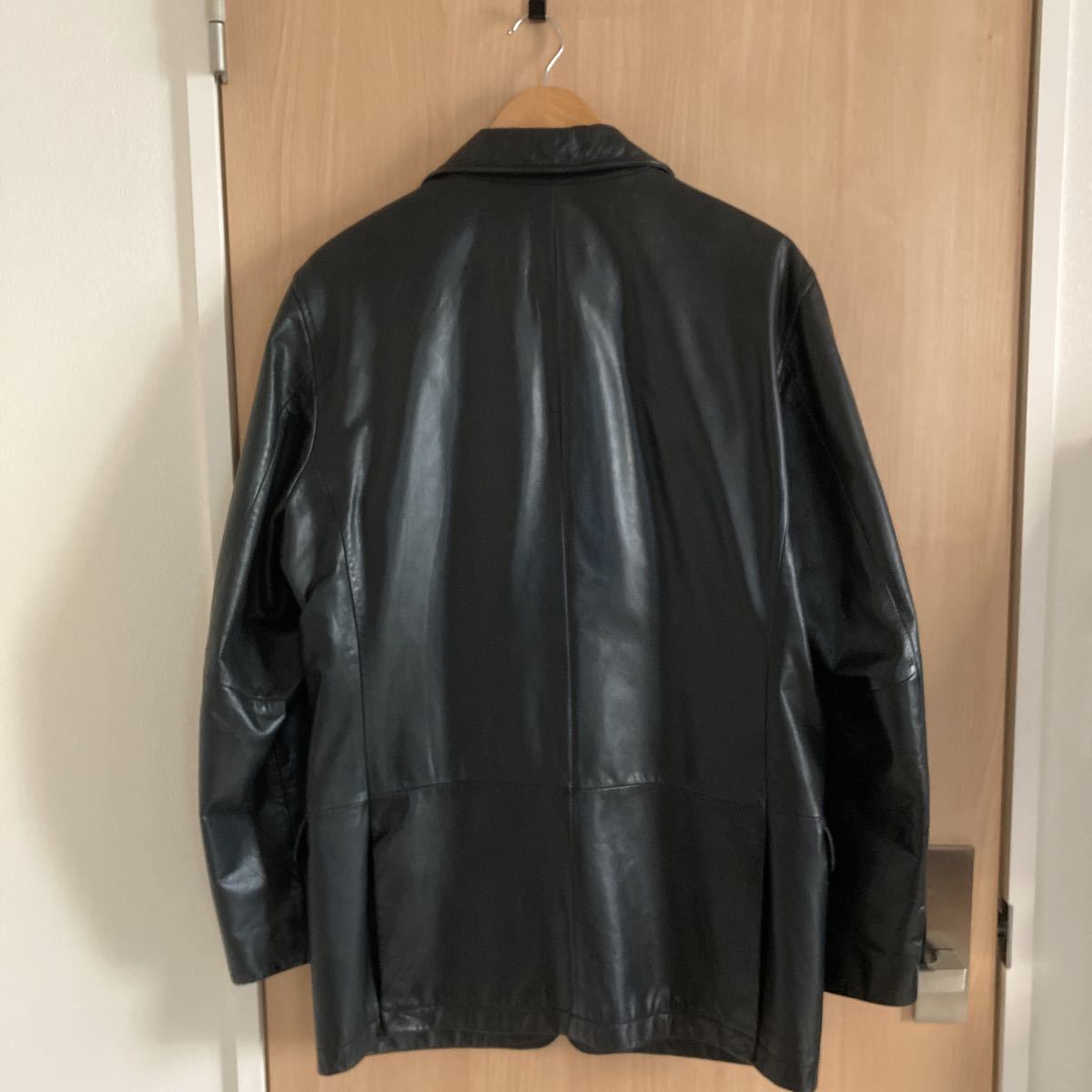 極美品 90年代 オールド GAP レザージャケット レザーテーラード 