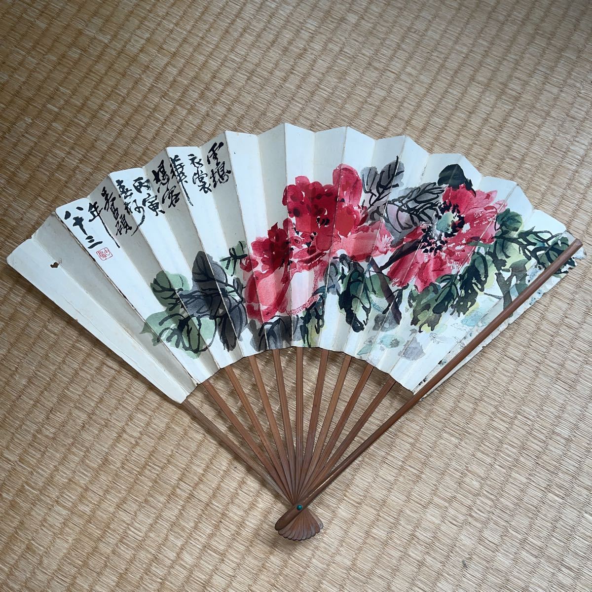 中国 M 工芸印刷 紙本墨画淡彩 呉昌碩行書 花図 額装 R6355B 文化遺産オンライン 山水図扇面 扇子 2026年最新Yahoo!オークション 掛け軸(美術品)の中古品 -呉昌碩 ◇ マクリ
