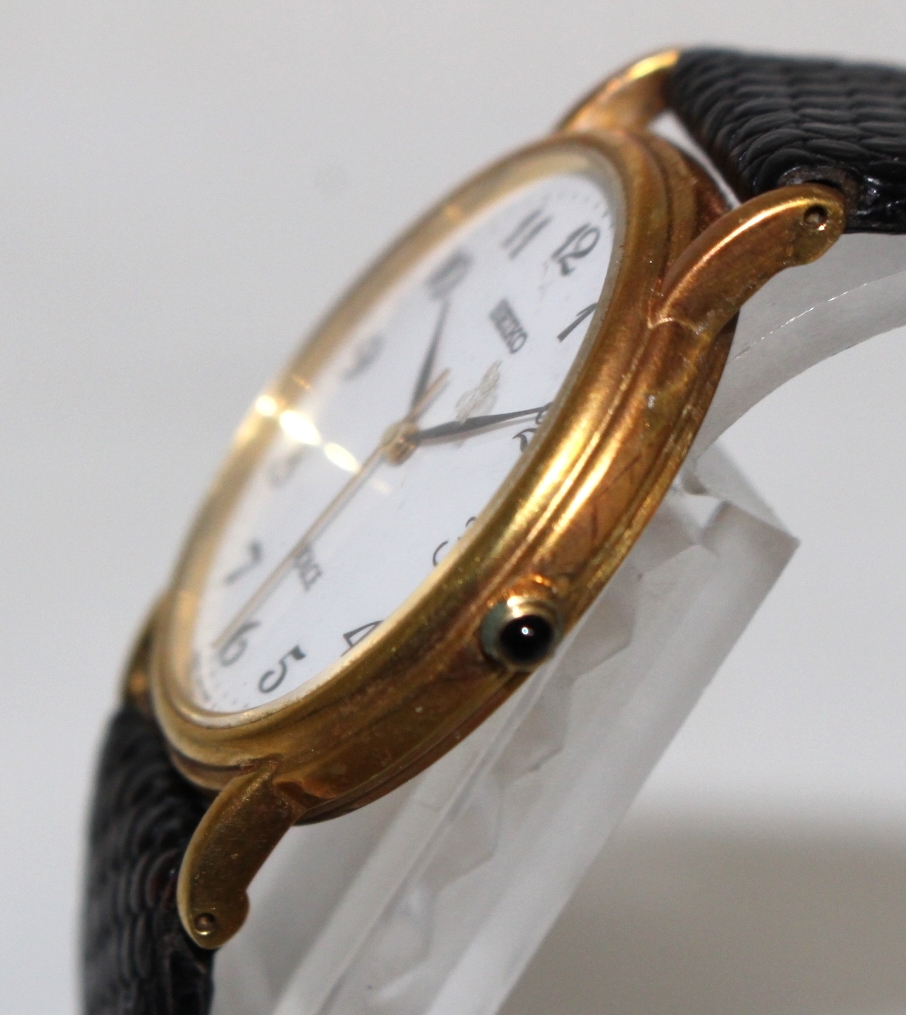 SEIKO セイコー DOLCE ドルチェ 18KT 18金 金無垢 8J41-6060 クォーツ