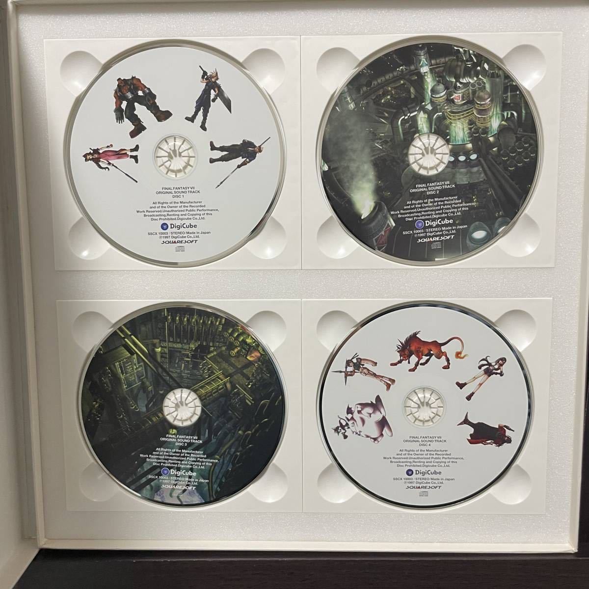 美盤初回限定BOX仕様4CD!! FF7 FINAL FANTASY ファイナルファンタジー 