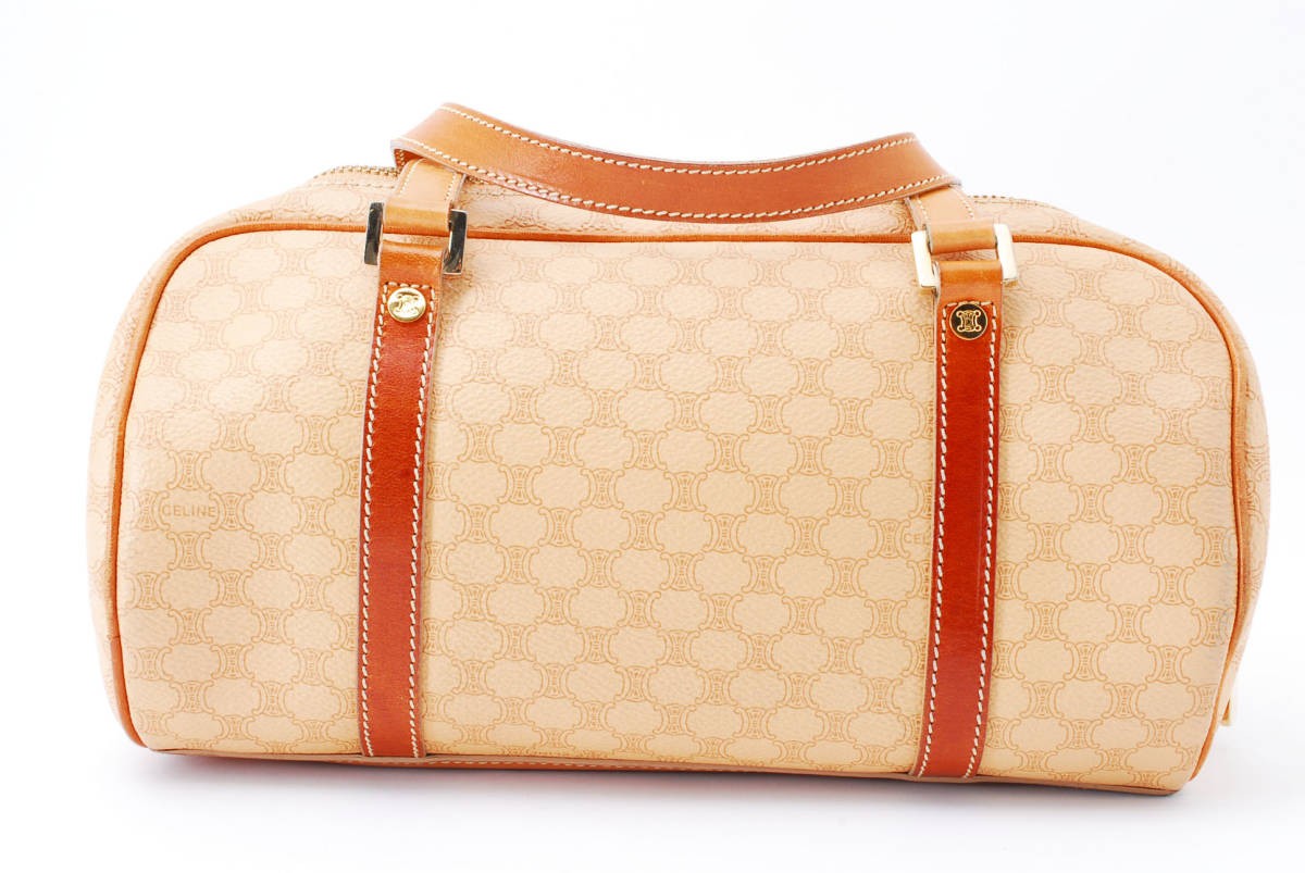 1円スタート】CELINE ヴィンテージ セリーヌ マカダム PVC レザー
