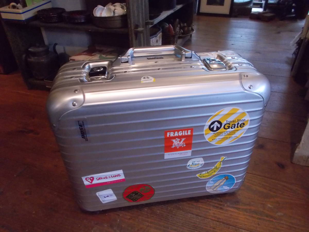 ☆RIMOWA/リモワ スーツケース トランク サイドハンドル 鍵付き 