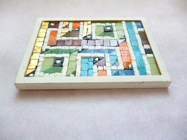 β ITARY Ravenna モザイクガラス 壁飾り 壁掛け β ラヴェンナ