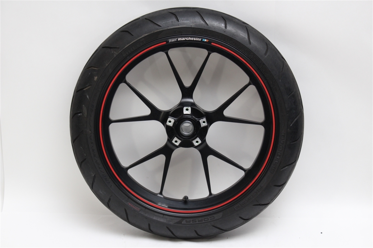 DUCATI 1098S純正フロントホイール 17x3.50 マルケジーニ DUCATI 1098S◇フロントホイール マルケジーニ鍛造◇ZDMH700AA7B011
