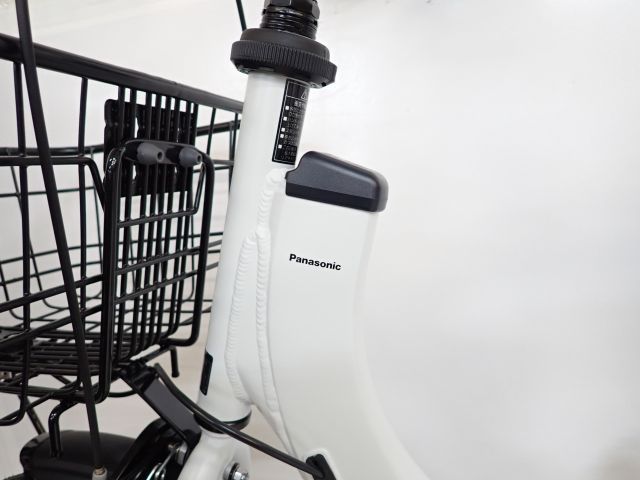 美品】 Panasonic BE-ELSW012 マットクラウディアグレー 電動アシスト 