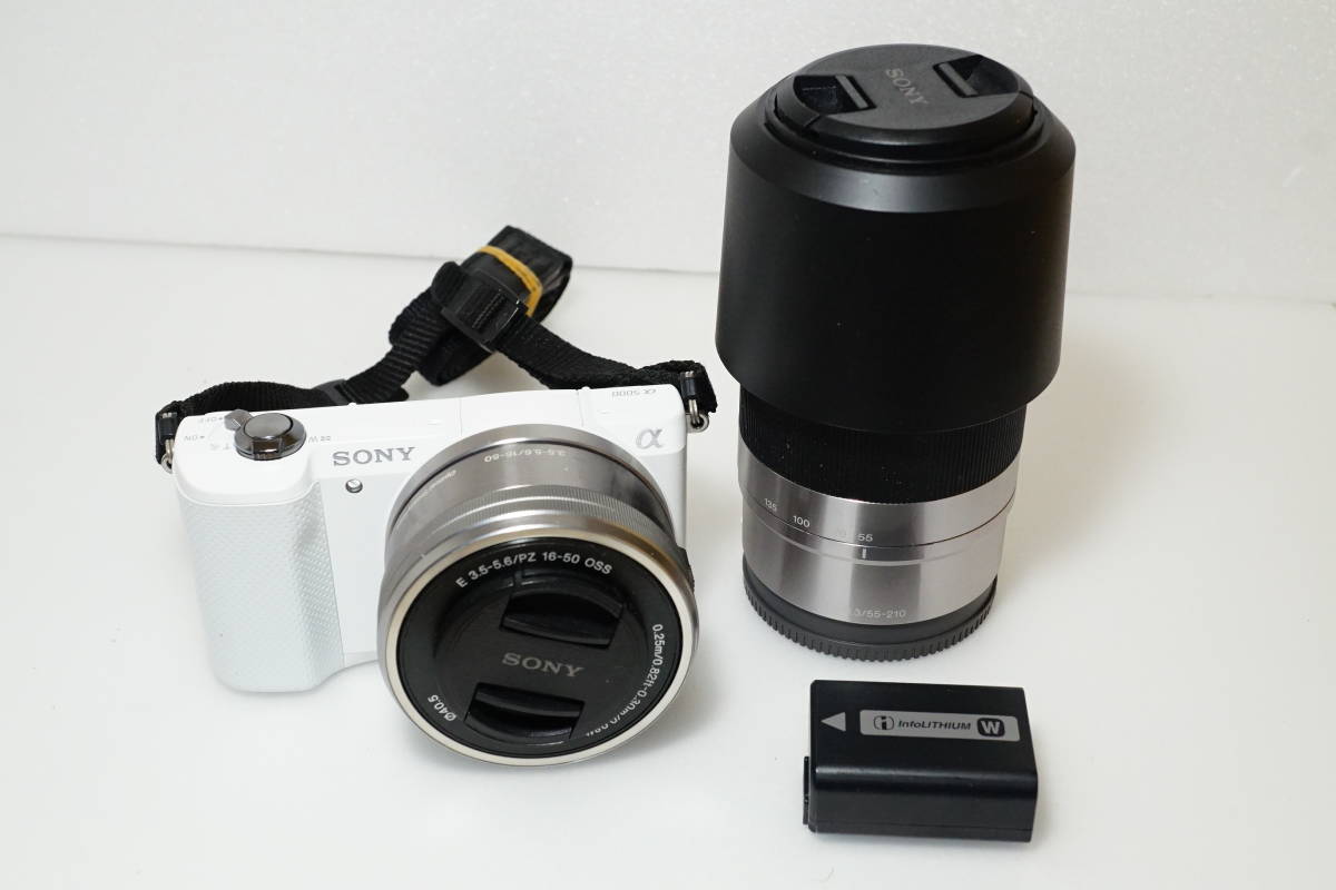 α5000 SONY ホワイト 公式通販 ソニー ダブルズームレンズキット