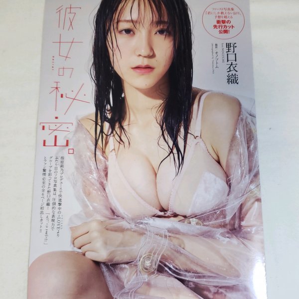 AK502 野口衣織（=LOVE）◇切り抜き 6ページ 切抜き 水着 ビキニ